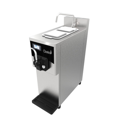 CF9128RX آلة صنع الآيس كريم التجارية الزبادي مع 14L * 1 النطاطات
