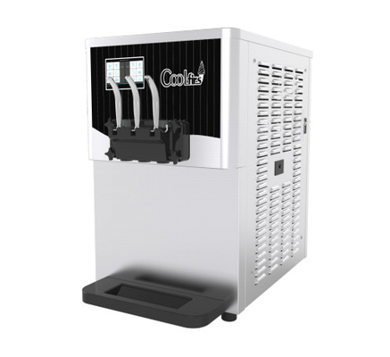 CF9128RX آلة صنع الآيس كريم التجارية الزبادي مع 14L * 1 النطاطات