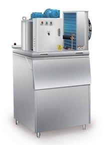 SC-200 آلة صنع مكعبات الثلج الصناعية التجارية SC-200 ، آلة صنع الثلج 55 كجم