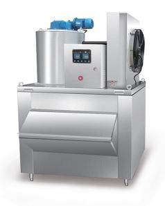 SC-200 آلة صنع مكعبات الثلج الصناعية التجارية SC-200 ، آلة صنع الثلج 55 كجم