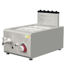 E-RQM-400G معدات مطبخ المطاعم التجارية كونترتوب غاز المعكرونة طباخ