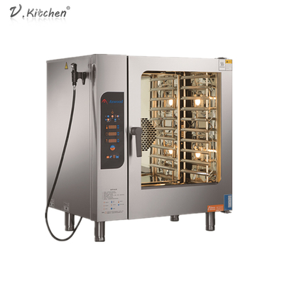 فرن حراري من Programo 10 * 1/1 GN SS316 Combi